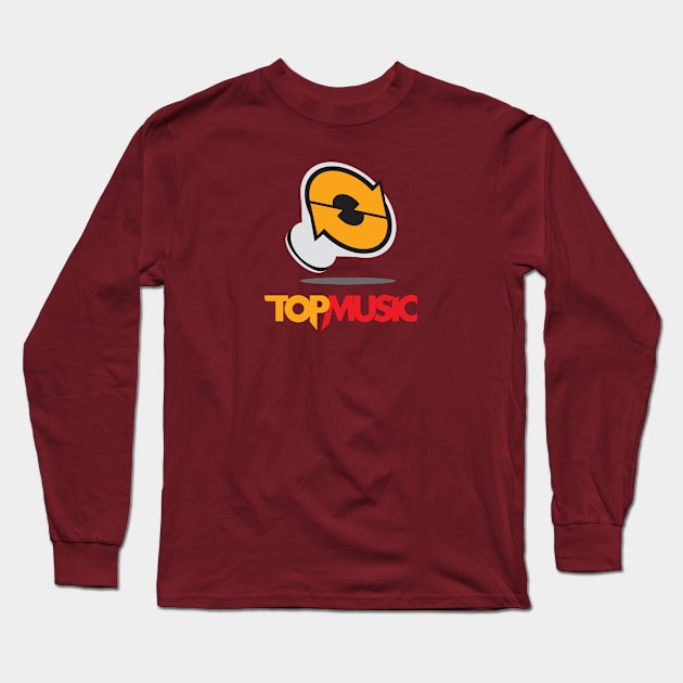 Top Music Long Sleeve T-Shirt by Toogoo